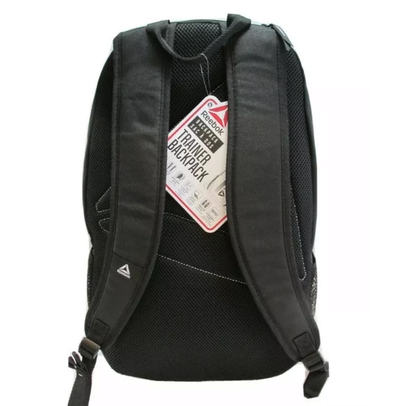 New Reebok Trainer Backpack Confort Straps and Water Resistant 24L Navy Color - Picture 5 of 6